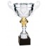 13 1/2" Silver Completed Metal Cup Trophy w/Marble Base