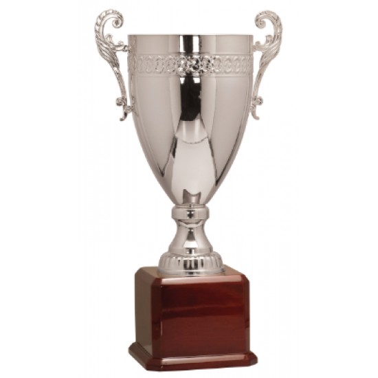 20" Silver Completed Metal Cup Trophy