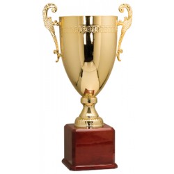 24 1/2" Gold Completed Metal Cup Trophy