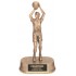 9 1/4 inch Gold Female Basketball Resin Trophy