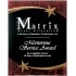 8 x 10 Shooting Star Acrylic Red Marble Award