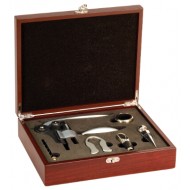 Wine Tool Set (5 pcs) with Rosewood 