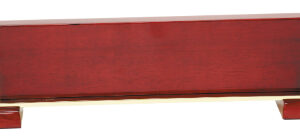 12 1/2" Piano Finish with Metal Name Bar