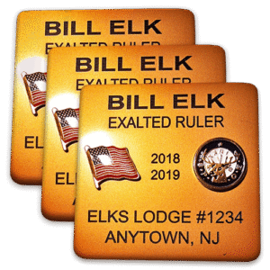 Elks Flat Badge-Order 1 or More.