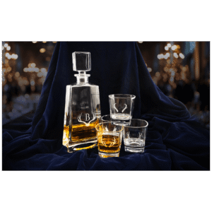 Decanter & Glasses (Engraveable)