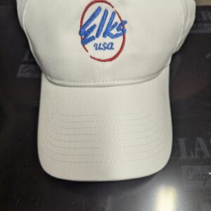 Elk Hat White with Emblem